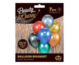 Balony bukiet mix kolorów 7szt