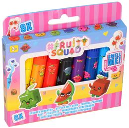 Pachnące mini pisaki FRUITYSQUAD 8szt